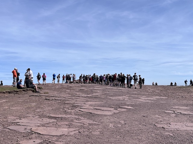 Peak of Pen y Fan.