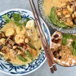 Quick and twisted Laksa coconut soup noodles.