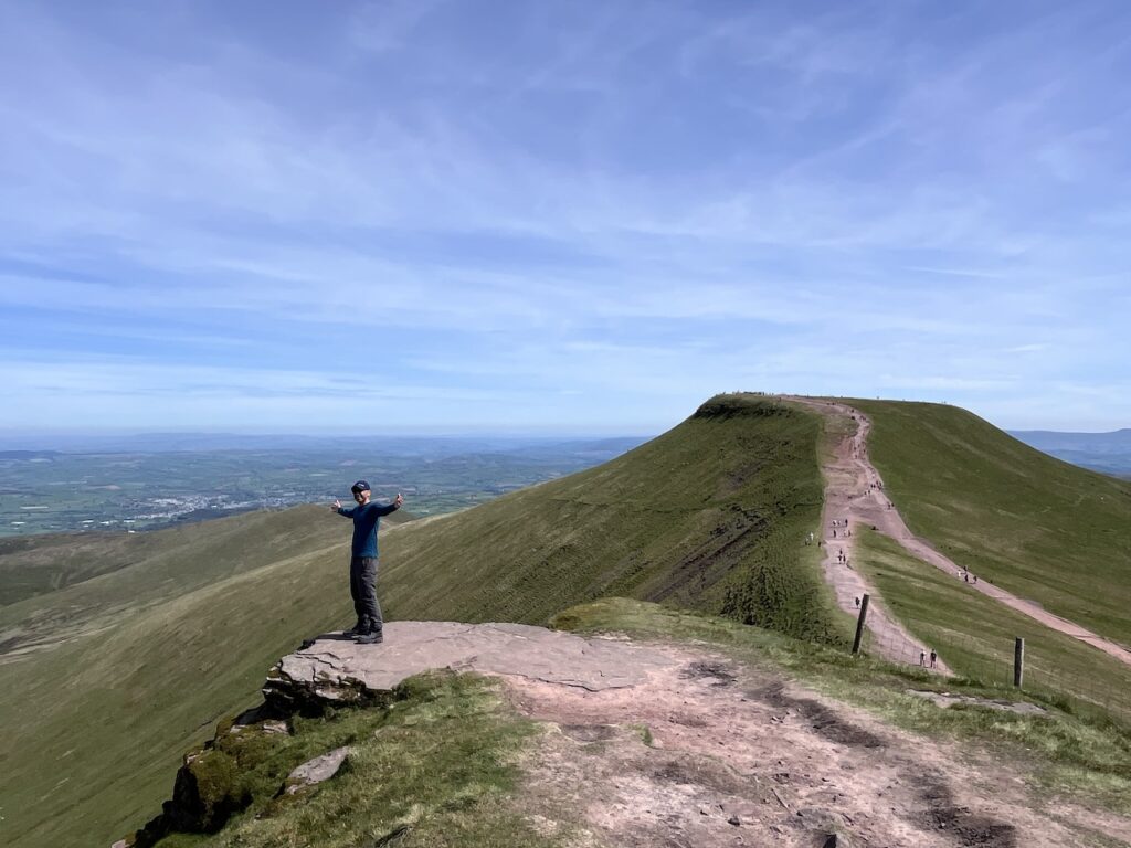 Pen y Fan hiking.