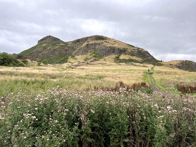 Arthur's Seat mountain.