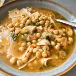 Chickpea pasta, pasta e ceci.