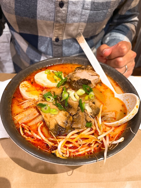 Pork ramen in Toulouse.