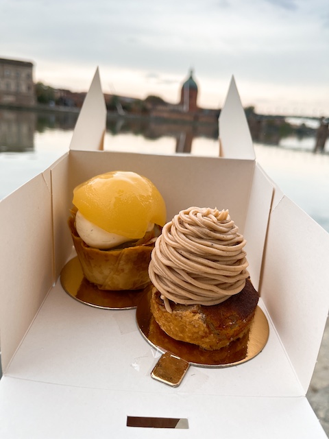 Pastries in Toulouse.