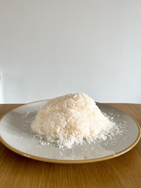 Grated Parmesan cheese.