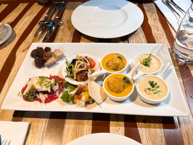 Na Kopci assorted starters.