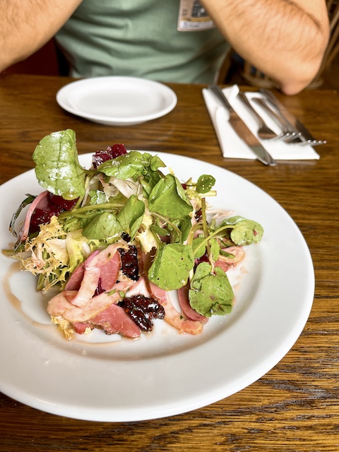 A salad from Blaise Inn.