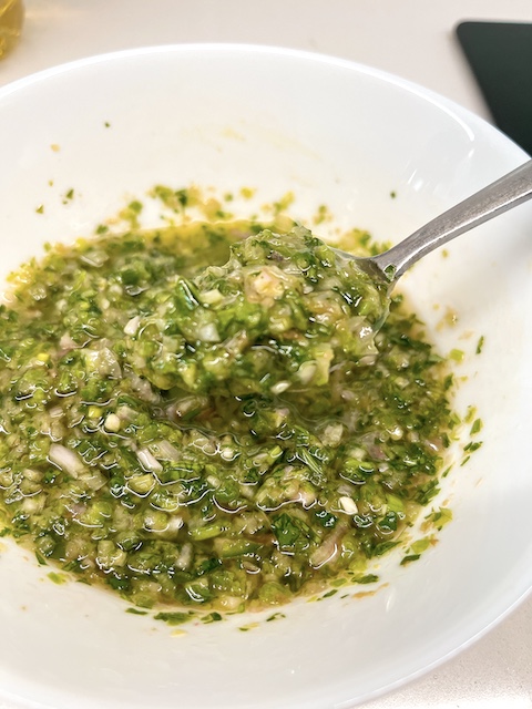 South Asian salsa sauce.